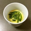 ☆こまっと☆'s cooksnap of when they made ホウレン草の茶碗蒸し.
