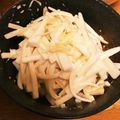 でらこ's cooksnap of when they made 大根とホタテ缶のサラダ.