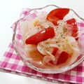 2525招き猫's cooksnap of when they made 新玉ねぎとトマトのマリネ.