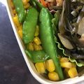 わたさな2016's cooksnap of when they made お弁当に☆絹さやとコーンのバターソテー.