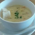 しいのちゃん's cooksnap of when they made ホテルのコース料理に出るコーンスープ.