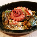 Richland☆Y's cooksnap of when they made ＊ぐるぐる蛸の足とさば缶のアヒージョ＊.