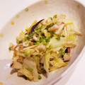 19920624's cooksnap of when they made ゲソときゃべつのガーリックバター炒め.