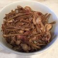 Dえりんご's cooksnap of when they made きのこ＆ベーコン★きんぴらごぼう.