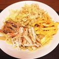 nyankoにゃん's cooksnap of when they made サラダをリメイク♥冷やし中華.