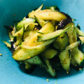 チャックねこ☆'s cooksnap of when they made 夏を感じる☆胡瓜　ミョウガ　茄子の和え物.