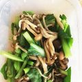なーーーーーーーー's cooksnap of when they made レンジだけ！小松菜とシメジのポン酢和え.