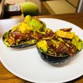 hiromi718's cooksnap of when they made アボカドココット♡マグロのわさび醤油和え.