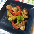 ゆうちゃんシェフ's cooksnap of when they made 豚肉とアボカドのハニーマスタード炒め.