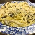 naaagii's cooksnap of when they made 簡単❤ツナとキノコのクリームパスタ♪.