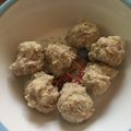はなまるポール's cooksnap of when they made ふわふわ肉団子~ 離乳食完了期~.