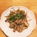 クックLNG7ZV☆'s cooksnap of when they made 豚肉と3種のキノコの☆味噌炒め☆.