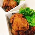 さーららん♡'s cooksnap of when they made マグロ頬肉の龍田揚げ♪.