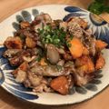 たまジ's cooksnap of when they made お弁当に☆豚肉とゴボウの甘辛.