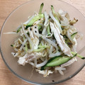 kk4788's cooksnap of when they made 胡瓜ともやしとハムの中華サラダ.