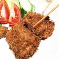 KUMI KUMI's cooksnap of when they made 豆腐とベーコンの串揚げ.