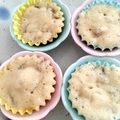 さっちー617's cooksnap of when they made 離乳食後期～☆バナナきな粉蒸しパン.
