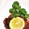 よこ耳ねこ's cooksnap of when they made 鶏胸肉のレモンバターソース.