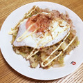 kuwa2013's cooksnap of when they made 私流♡そばめし！冷飯&残焼きそば麺活用.