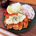 あやぽむCafé♡♡'s cooksnap of when they made 目指せ1位！チキン南蛮アボカドタルタル.