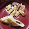 クッキングホチョ's cooksnap of when they made 食パンで作る♪あんこ入り揚げパン.