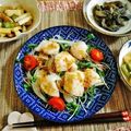 まゆこ♡'s cooksnap of when they made 柔らか水晶鶏と香味野菜の冷しゃぶ風.