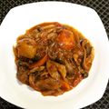 ウミダス's cooksnap of when they made 薄切り肉の簡単ビーフシチュー.