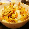 まなてぃ。's cooksnap of when they made 簡単にんじんご飯！鶏肉と人参の混ぜごはん.