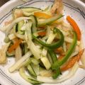 クックIKLYXO☆'s cooksnap of when they made ☆さきいかでセロリと野菜の千切りサラダ☆.