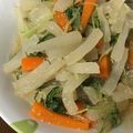 さっくぅぅ's cooksnap of when they made 水菜ともやしの野菜たっぷりナムル☆.