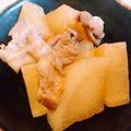 ゆのあ♡'s cooksnap of when they made ☆ほんのり甘い大根と豚肉の煮物☆.