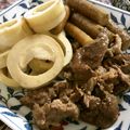 ☆Rokko☆'s cooksnap of when they made タケノコと牛すじの煮物.