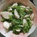 クック1FX93J☆'s cooksnap of when they made 生姜たっぷりで、キュウリとささみの酢の物.