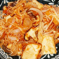かなりんココりん's cooksnap of when they made ☺簡単もう一品♪厚揚げの野菜あんかけ☺.