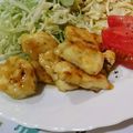 eiyoushi's cooksnap of when they made ふわふわ鶏胸肉のハニーマスタード.