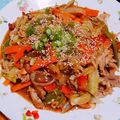 hanemakoo's cooksnap of when they made ☆お肉がもっと美味しくなる☆野菜炒め♪.