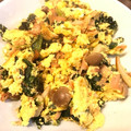 メルエム★★'s cooksnap of when they made 手軽に☆オムレツ風ほうれん草炒め！.