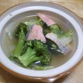 単！！'s cooksnap of when they made 鮭と白菜のコンソメ煮☆.