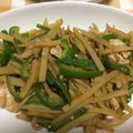 きよやよ's cooksnap of when they made ＊じゃがいもとピーマンのきんぴら＊.