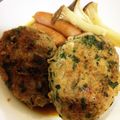 yanagamo's cooksnap of when they made さっぱり青じそ和風ハンバーグ.