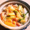 ふか谷's cooksnap of when they made 余っちゃったキムチの残りで簡単お鍋.