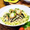 もじゃこてつー's cooksnap of when they made 簡単♪干し椎茸と梅の和風バターパスタ☆.