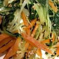 はに333's cooksnap of when they made ごま風味香る♪水菜のおひたし.