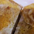 アブシンベル's cooksnap of when they made ハム＆チーズINフレンチトースト.