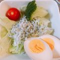 ロコシタン's cooksnap of when they made レタスとしらすのさっぱりサラダ.