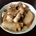 はらぺこあおちゃん's cooksnap of when they made 炊飯器で簡単★やわらか大根&鶏肉の煮物.