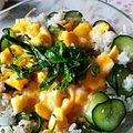 ずっこけ123's cooksnap of when they made レンジで簡単！塩鮭といり卵のちらし寿司☆.