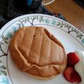 長湯２２１'s cooksnap of when they made 卵白消費！ふわふわホットケーキ.