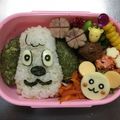 ☆たまり☆'s cooksnap of when they made ワンワンとうーたん　キャラ弁.