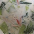 いずみはる's cooksnap of when they made 青梗菜とカニカマのミルク煮.